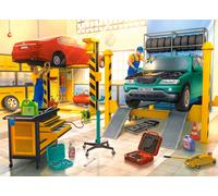 Puzzle officina meccanica 100 pezzi Castorland