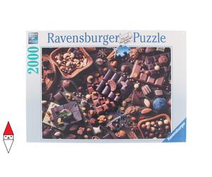 PUZZLE OGGETTI RAVENSBURGER ALIMENTI PARADISO DI CIOCCOLATA 2000 PZ