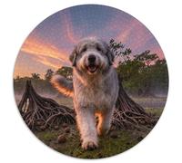 Puzzle Old English Sheepdog 1000 Pezzi Per Bambini E Adulti, Allenamento Cerebrale Accessibile E Divertente Puzzles Con Mangrove Forest, Regalo Compleanno 1000pcs (67.5x67.5cm)