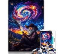 Puzzle Old Man of The Universe per adolescenti Puzzle da 1000 pezzi, giochi divertenti Ogni pezzo è unico - Gioco divertente e stimolante per tutta la famiglia 75x50cm