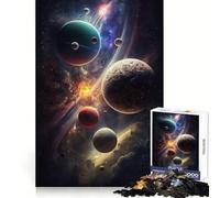 Puzzle "Oltre la Via Lattea" da 1000 pezzi per adolescenti, favorisce la concentrazione, è un passatempo rilassante e un'ottima idea regalo (38x26cm)