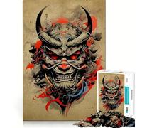 Puzzle Oni Samurai da 1000 pezzi per ragazzi, gioco di logica, divertimento per tutta la famiglia, taglio di qualità, regalo elegante (50x75cm)