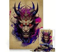 Puzzle Oni Samurai No Teenagers da 1000 pezzi, ideale per rafforzare la memoria, per momenti di pace e per un regalo classico di qualità (38x52cm)