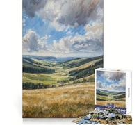 Puzzle Open Valley da 1000 pezzi per adulti, gioco di logica, divertente da assemblare, con bordi di alta qualità, regalo elegante (50x75cm)