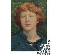 Puzzle opere d'arte famose nel mondo Edward Robert Hughes 1000 Pezzi, Divertimento Per Adulti, Multicolore Rompicapo Di Legno dipinto, Impegnativo Puzzles arte. Per Giovani Regali