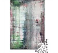 Puzzle opere d'arte famose nel mondo Gerhard Richter 1000 Pezzi, Divertimento Per Adulti, Multicolore Rompicapo Di Legno arte, Impegnativo Puzzles museo. Per Giovani Regali