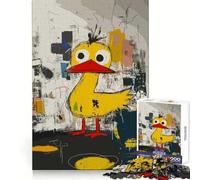 Puzzle originale con anatroccolo giallo per ragazzi, 1000 pezzi, stimola la memoria, gioco da interno, assemblaggio di immagini, regalo per le vacanze (50x75cm)