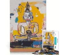 Puzzle originale con dipinto di Buddha in meditazione, 1000 pezzi, per adulti, ideale per concentrazione e svago a casa, con bordi netti, regalo perfetto per Babbo Natale (38x26cm)