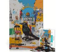 Puzzle originale Corvo con cupola e guglia dorate da 1000 pezzi per adulti, gioco stimolante per la mente, per il tempo libero, con dettagli nitidi (50x75cm)