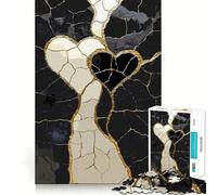 Puzzle originale "Cuore Incrinato" con Arte Astratta, 1000 Pezzi, per Adolescenti, Gioco di Puzzle, Giocattolo per la Mente, Divertimento a Casa, Taglio Preciso, Regalo Perfetto (50x75cm)
