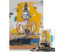 Puzzle originale da 1000 pezzi con dipinto di Buddha in meditazione, ideale per adolescenti Puzzle di memoria, leggero, rilassante, con immagine da assemblare, (38x52cm)