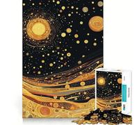 Puzzle originale Golden Sky Art per adulti, 1000 pezzi, rompicapo rilassante, immagine da assemblare, regalo di Natale (38x26cm)