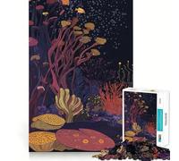 Puzzle originale raffigurante una barriera corallina sottomarina composto da 1000 pezzi un gioco stimolante per la mente ideale per divertirsi insieme Taglio di alta qualità (50x75cm)