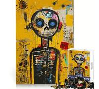 Puzzle originale Skull Boy da 1000 pezzi per adulti, stimola la memoria, divertente da giocare insieme, bordi precisi, regalo stagionale (50x75cm)