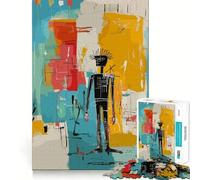 Puzzle originale "Uomo in piedi" da 1000 pezzi per adolescenti, stimolante per la mente, divertimento in famiglia, bordi precisi, regalo memorabile (38x52cm)