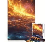 Puzzle "Orizzonte Infernale Celeste" per adolescenti,1000 pezzi per un esercizio mentale,divertimento rilassante,tagli precisi,regalo di Natale unico (38x26cm)