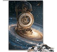 Puzzle Orologio Cosmico per Adolescenti 1000 Puzzle, Passa il Tempo durante le Vacanze a Casa Ogni Pezzo è Unico - Gioco Divertente e Sfidante per la Famiglia (26x38cm)