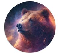Puzzle Orso Bruno 1000 pezzi Puzzle per adulti, Halloween, Pasqua, Capodanno 67,5x67,5 cm