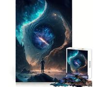 Puzzle "Osservatore spaziale" da 1000 pezzi per adulti, gioco di logica e concentrazione, ideale per momenti di relax, con taglio preciso, regalo di Natale (38x52cm)