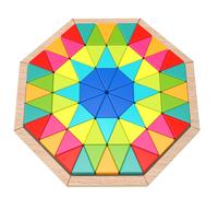 Puzzle ottagonali in legno a mosaico educativo TOOKY TOY