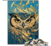Puzzle Owl Art da 1000 pezzi per adulti e ragazzi, giochi divertenti Ogni pezzo è unico Gioco stimolante e divertente per tutta la famiglia (50x75cm)