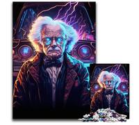 Puzzle "Padre Tempo" da 1000 pezzi, in cartone, per adulti, regalo perfetto per l'arredamento della casa e per il divertimento delle feste, 26x38cm/10,23x14,96 pollici