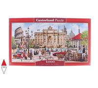 PUZZLE PAESAGGI CASTORLAND CITTA SPLENDOR OF ROME 4000 PZ