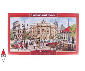 PUZZLE PAESAGGI CASTORLAND CITTA SPLENDOR OF ROME 4000 PZ