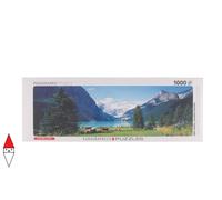 PUZZLE PAESAGGI EUROGRAPHICS LAGHI LAKE LOUISE CANADIAN ROCKIE PANORAMA 1000 PZ