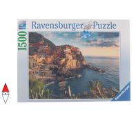 Ravensburger Puzzle 1500 Pz Vista Delle Cinque Terre 1500 Pz