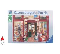 Ravensburger - Puzzle Libreria di Word Smith, 1500 Pezzi, Idea regalo, per Lei o
