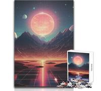 Puzzle Paesaggio del Monte Giove 1000 pezzi per adolescenti Gioco educativo per lo sviluppo delle competenze Regalo perfetto per momenti speciali Dimensioni 38x26cm
