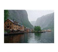 Puzzle Paesaggio, Puzzle 2000 pezzi Montagna in Legno Impegnativi per Adulti, Misura: 100x71cm, Gioco Educativo Fai Da Te con Scatola Regalo Adulti, Rompecapo per Decorazioni casa, Regalo Donna P-67