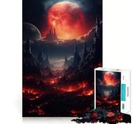 Puzzle Paesaggio Vulcanico 1000 Pezzi Allenamento Mentale Divertente Componenti Robusti e di Precisione Un Piacevole Tempo Libero per Rilassarsi in Casa (38x26cm)