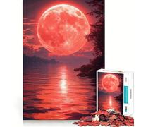 Puzzle paesaggistico al tramonto per ragazzi, 1000 pezzi, rompicapo rilassante, divertente, artistico, da assemblare, un regalo perfetto 50x75cm