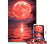 Puzzle paesaggistico al tramonto per ragazzi, 1000 pezzi, rompicapo rilassante, divertente, artistico, da assemblare, un regalo perfetto 50x75cm