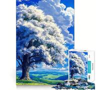 Puzzle paesaggistico per adulti da 1000 pezzi, gioco di logica e abilità, antistress, taglio preciso, regalo elegante (38x26cm)