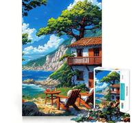 Puzzle paesaggistico per adulti da 1000 pezzi, Logic Boost Toy Group, Joy Premium Edge, sorpresa di compleanno (50x75cm)
