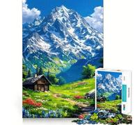 Puzzle paesaggistico per ragazzi, 1000 pezzi, per migliorare la memoria, calmare e rilassare, design da assemblare, regalo classico (38x26cm)