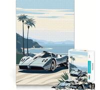 Puzzle Pagani Zonda R Evo Art da 1000 pezzi per ragazzi, gioco di logica, leggero e rilassante, taglio perfetto, regalo perfetto (50x75cm)