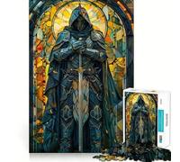 Puzzle "Paladino nella Sua Potenza" per adulti, 1000 pezzi, rompicapo per la mente, assemblaggio lento, regalo perfetto (38x26cm)