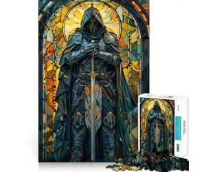 Puzzle "Paladino nella Sua Potenza" per adulti, 1000 pezzi, rompicapo per la mente, assemblaggio lento, regalo perfetto (38x26cm)