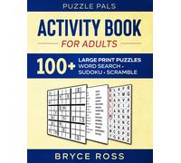 Puzzle Pals Bryce Ross Activity Book for Adults (Tascabile)