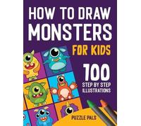 Puzzle Pals How To Draw Monsters (Copertina rigida)
