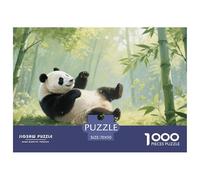 Puzzle Panda Con 1000 Pezzi, Puzzle Bamboo Forest Ecosystem Adulti, Gioco Diabilità Impossibile Puzzle Pittura Gioco Intellettivo Familiare Regalo Per Amore E Amico 70x50cm/1000pcs
