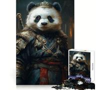 Puzzle Panda Monarca della Natura da 1000 pezzi per adolescenti, stimola la memoria, antistress, con bordi precisi, decorazione da parete (38x26cm)