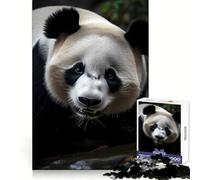 Puzzle Panda Natura da 1000 pezzi per adolescenti, per rafforzare la memoria, ideale per il tempo libero a casa, con bordi puliti e un regalo prezioso (38x26cm)