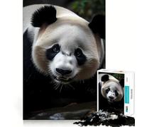Puzzle Panda Natura da 1000 pezzi per adolescenti, per rafforzare la memoria, ideale per il tempo libero a casa, con bordi puliti e un regalo prezioso (38x26cm)