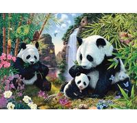 Puzzle Pandy alla Cascata 500 Pezzi