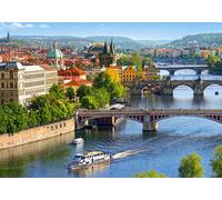 Puzzle Panorama di Ponti a Praga